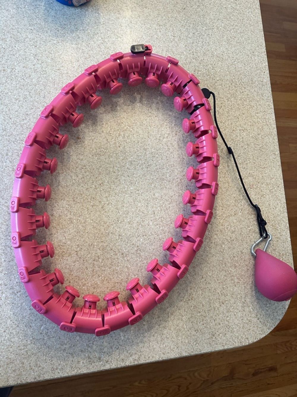 Adjustable Smart Hula Hoop - Pink